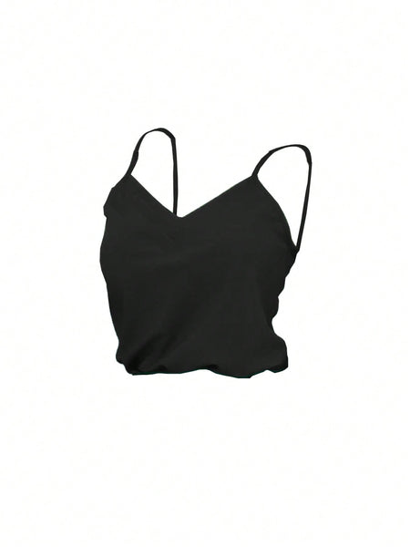 Blusa Regata Decote Casual Simples