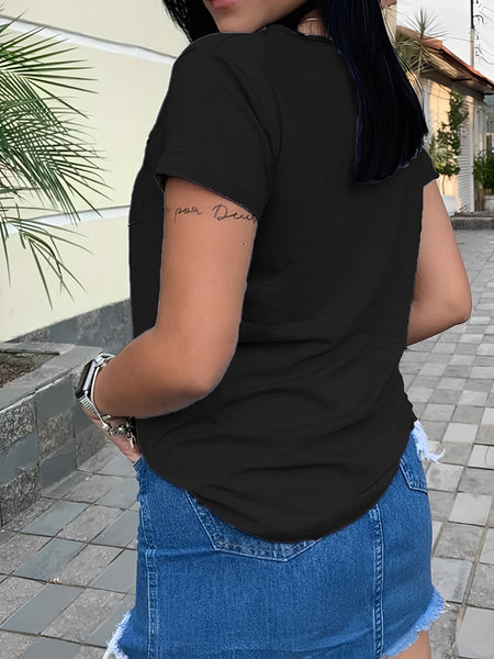 Blusa Slimfit Social Botão Bolso
