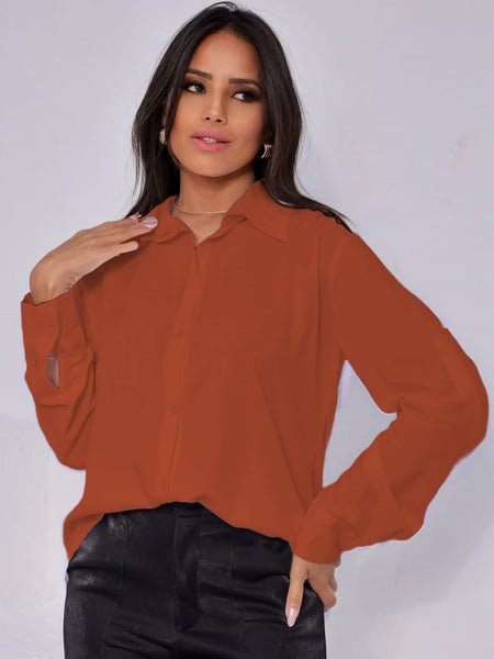 Camisa Social Manga Longa Slim - Tamanhos M ao G3