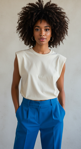 Camisa Regata Muscle-Tee com Ombreiras