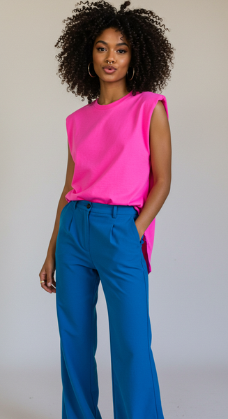 Camisa Regata Muscle-Tee com Ombreiras