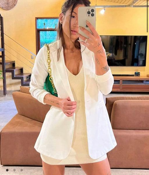 Max Blazer Alongado Alfaiataria